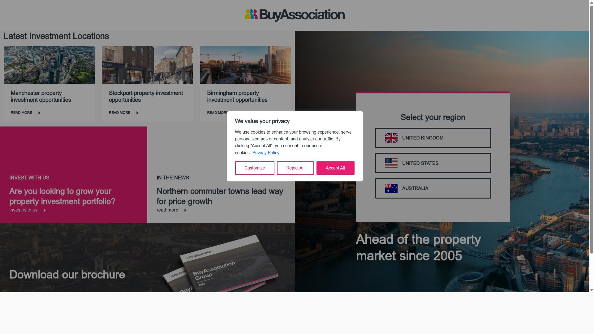 BuyAssociation website