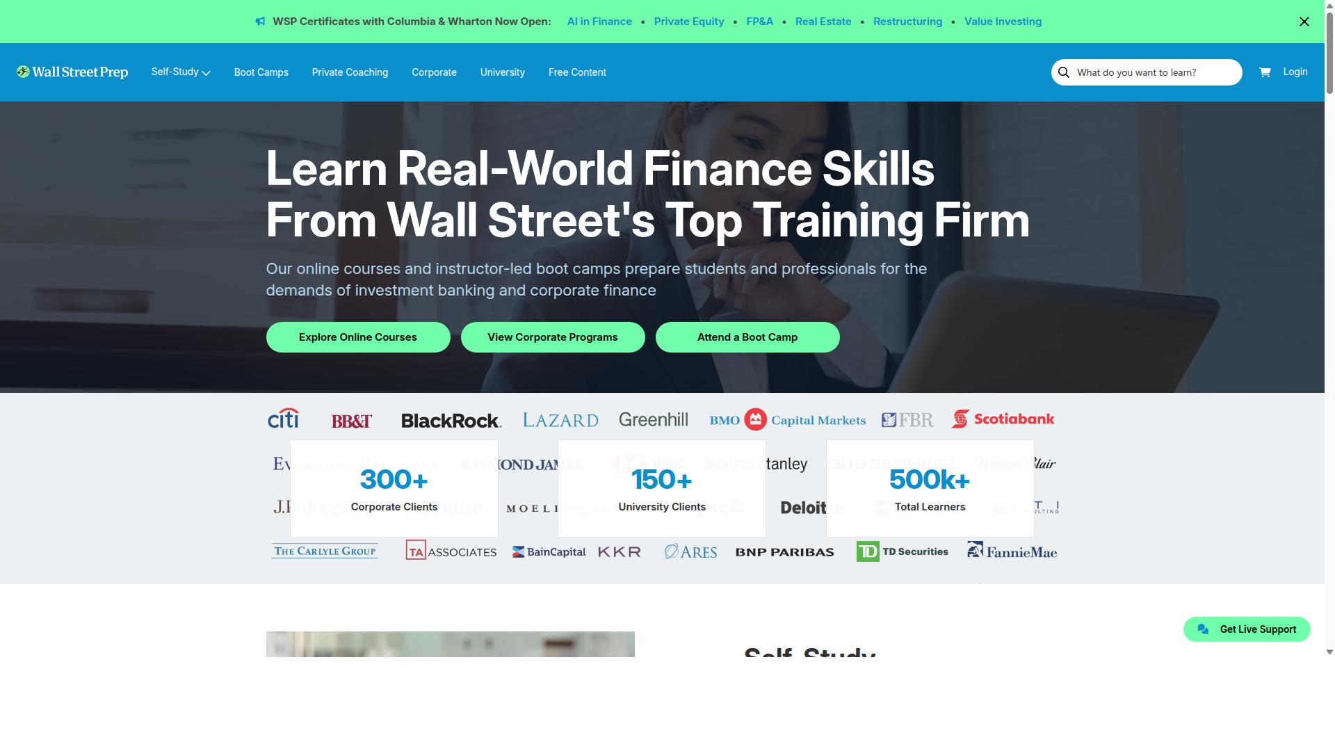 Tranchi for Deep Financial Modeling website