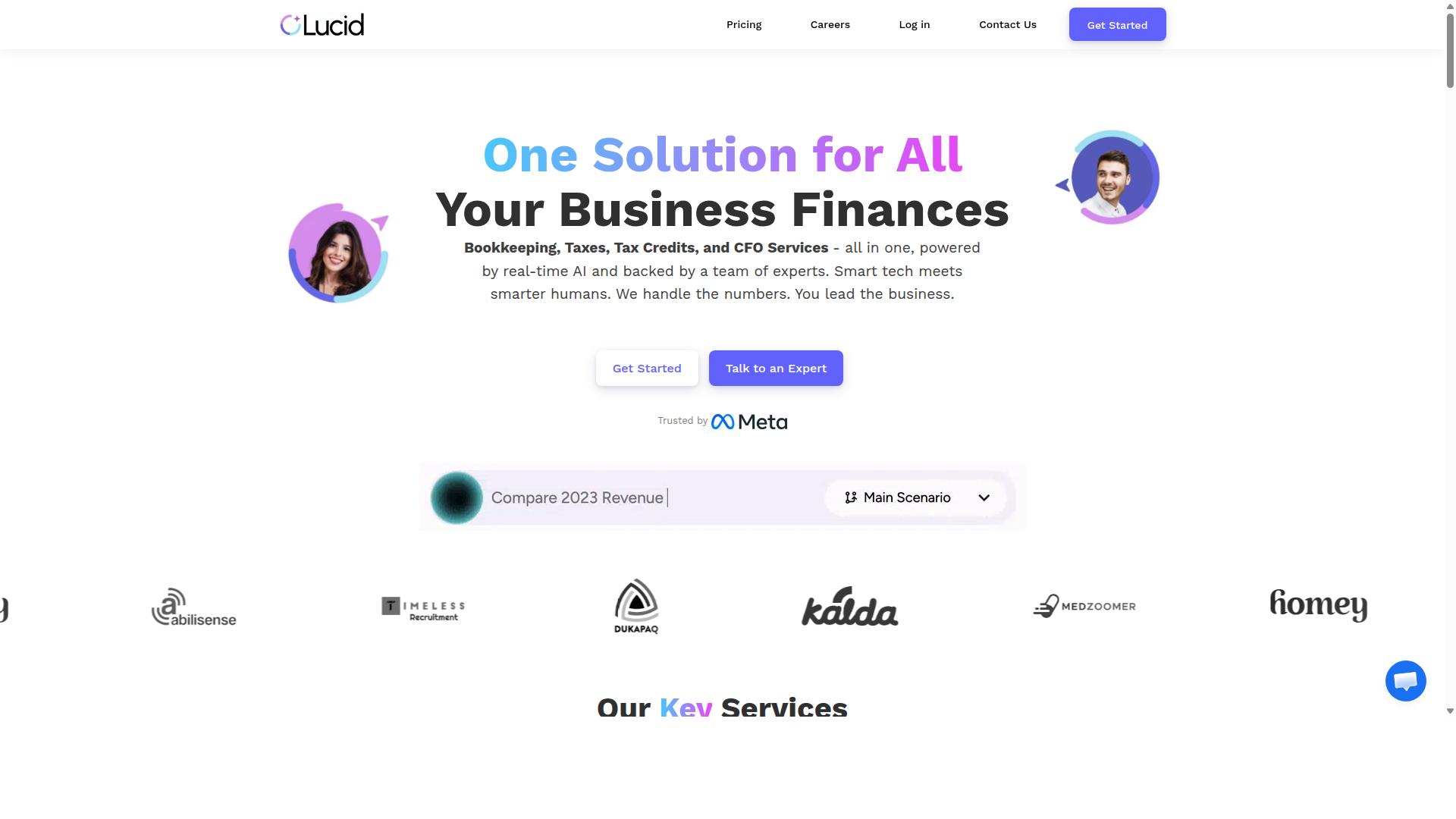 Tranchi for Multi-Scenario Analysis website
